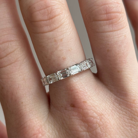 Diamond Baguette Band