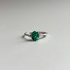 Oval Emerald Ring