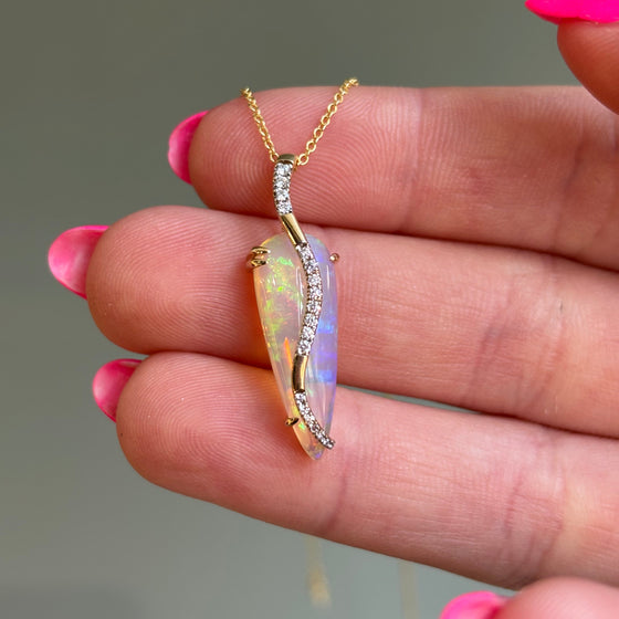Ethiopian Opal Pendant