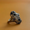 Art Deco Sapphire and Diamond Ring