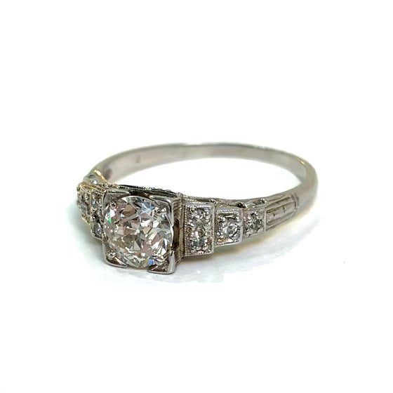 1910 Art Deco Diamond Engagement Ring