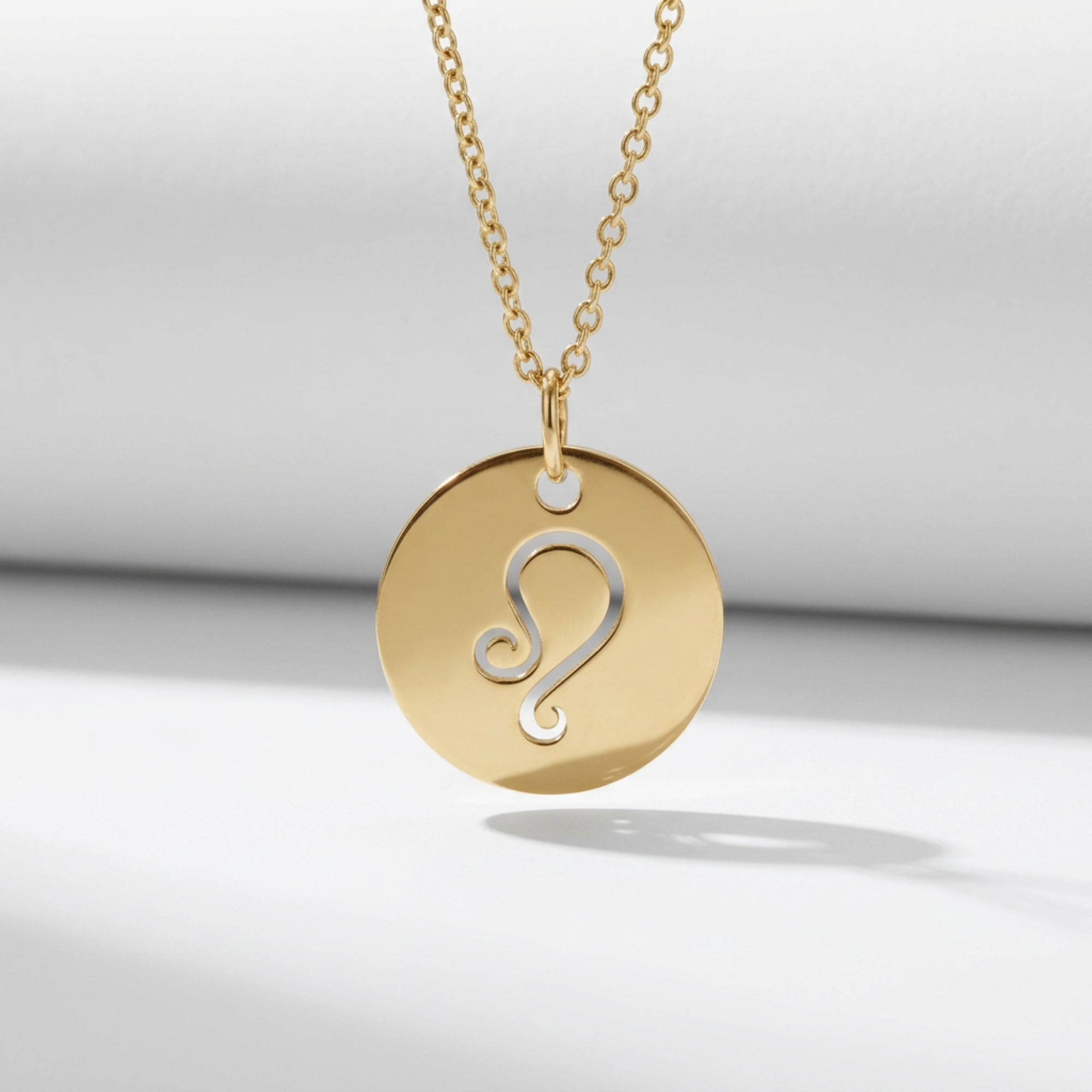 The Zodiac Necklace | Leo | 14K Gold