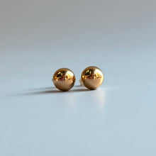  Small Solid Gold Ball Stud