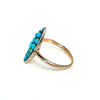 Navette Turquoise Ring