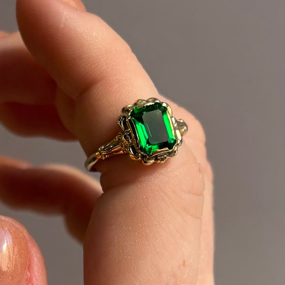 Vintage Emerald Ring