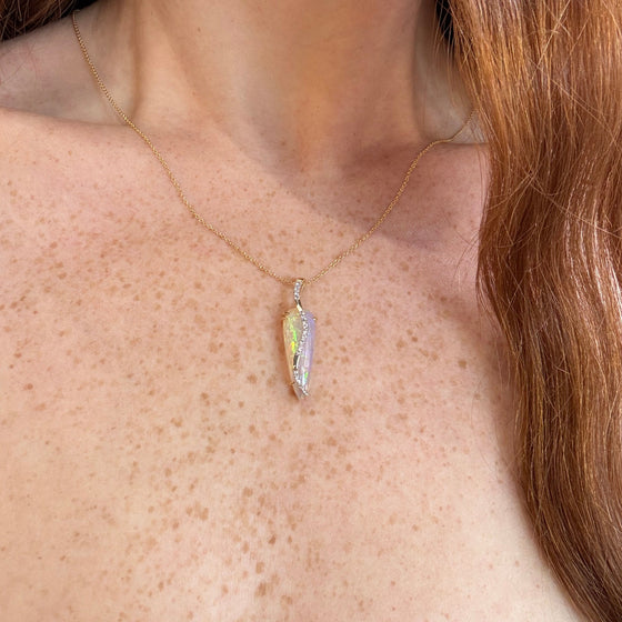 Ethiopian Opal Pendant