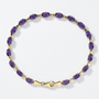 The Solstice Bracelet | Amethyst | 14K Yellow Gold
