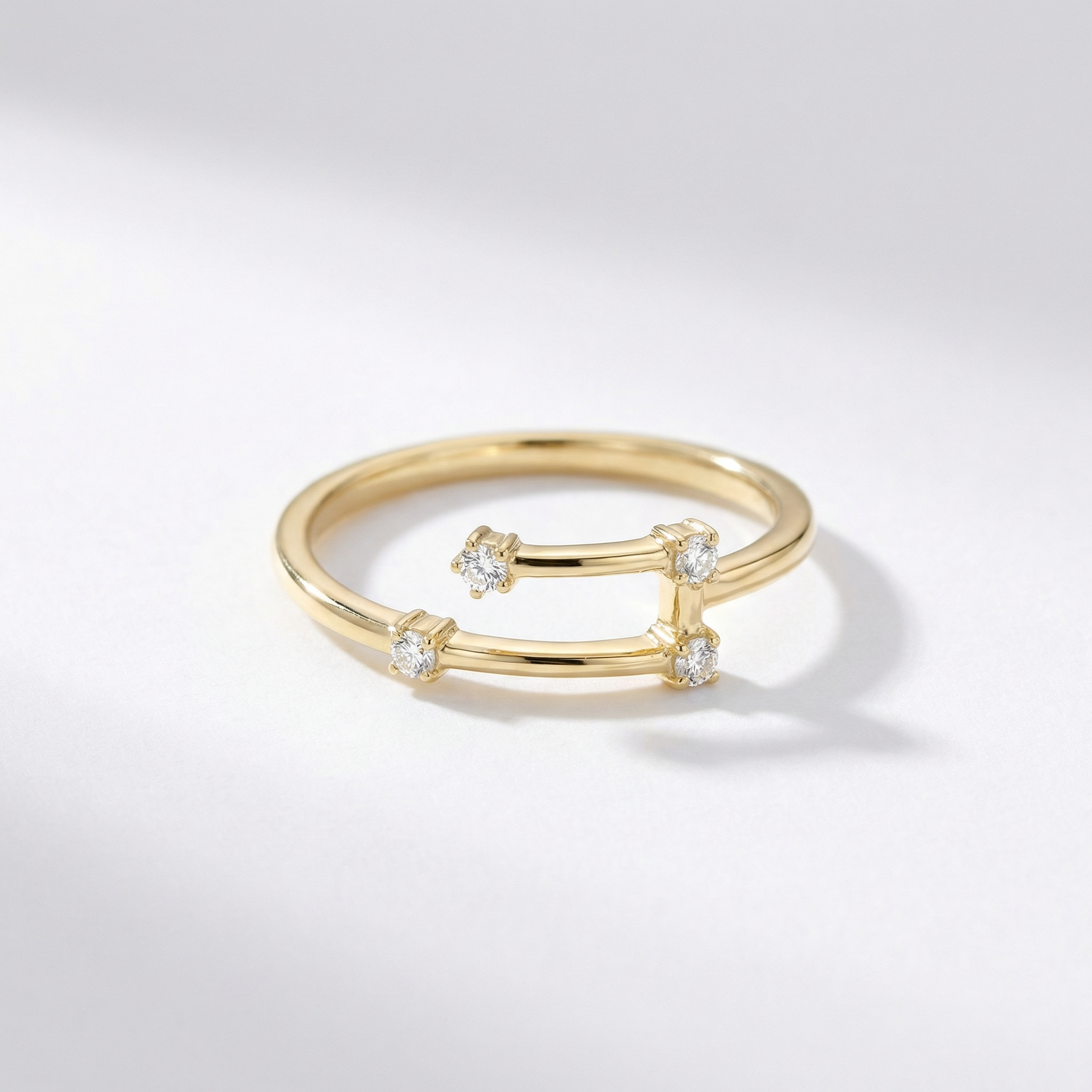The Constellation Ring | Aries | Natural Diamond