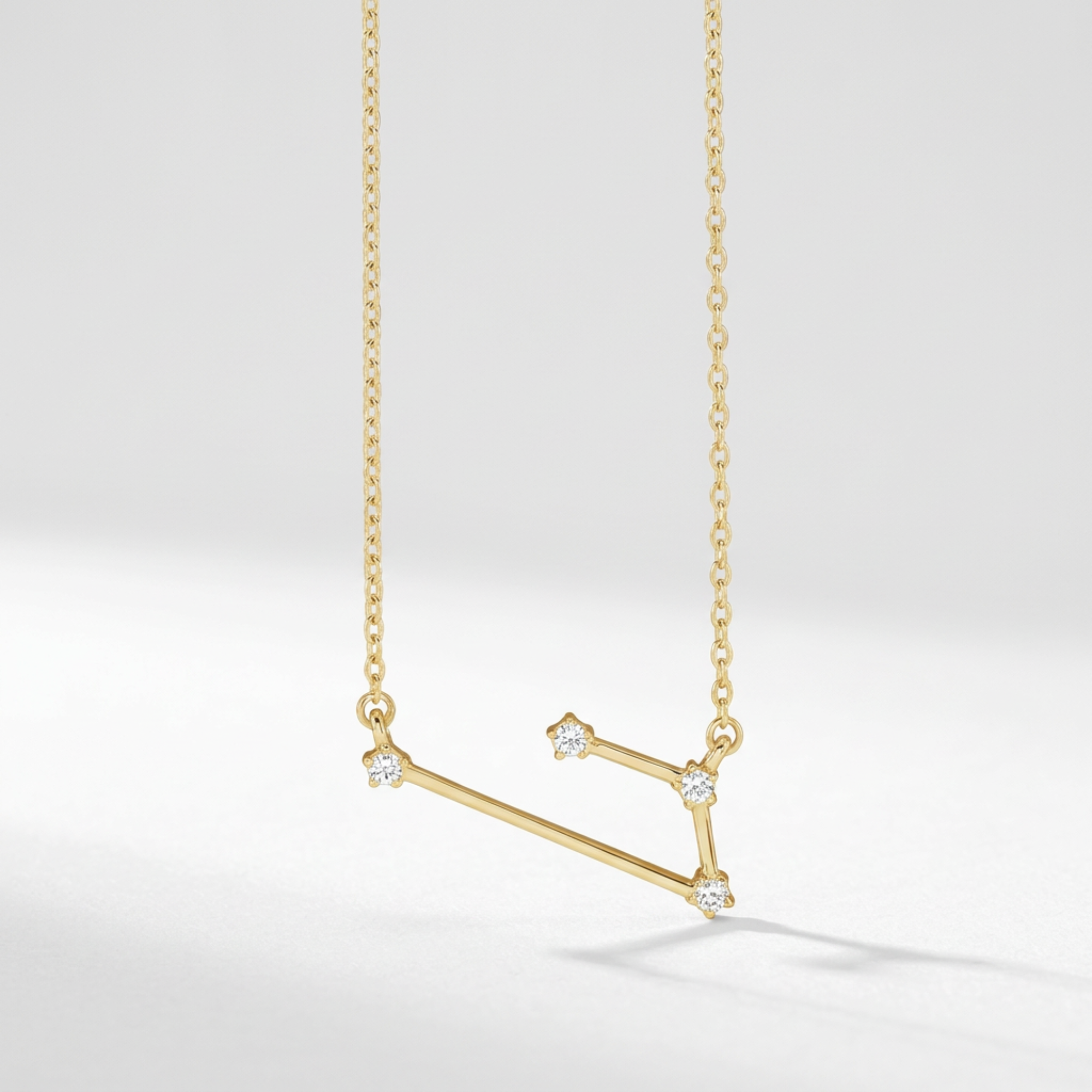 The Constellation Necklace | Aries | Natural Diamond