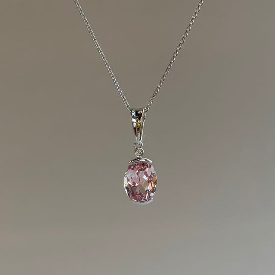 Pink Sapphire Pendant