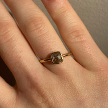  Cushion Cut Salt and Pepper