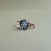 Victorian Aquamarine Solitaire