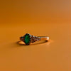 Oval Emerald Solitaire