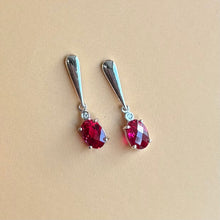  Ruby Earrings
