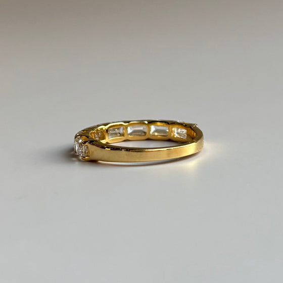 Diamond Baguette Band