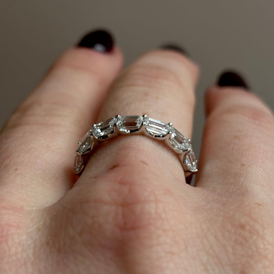 Diamond Baguette Band