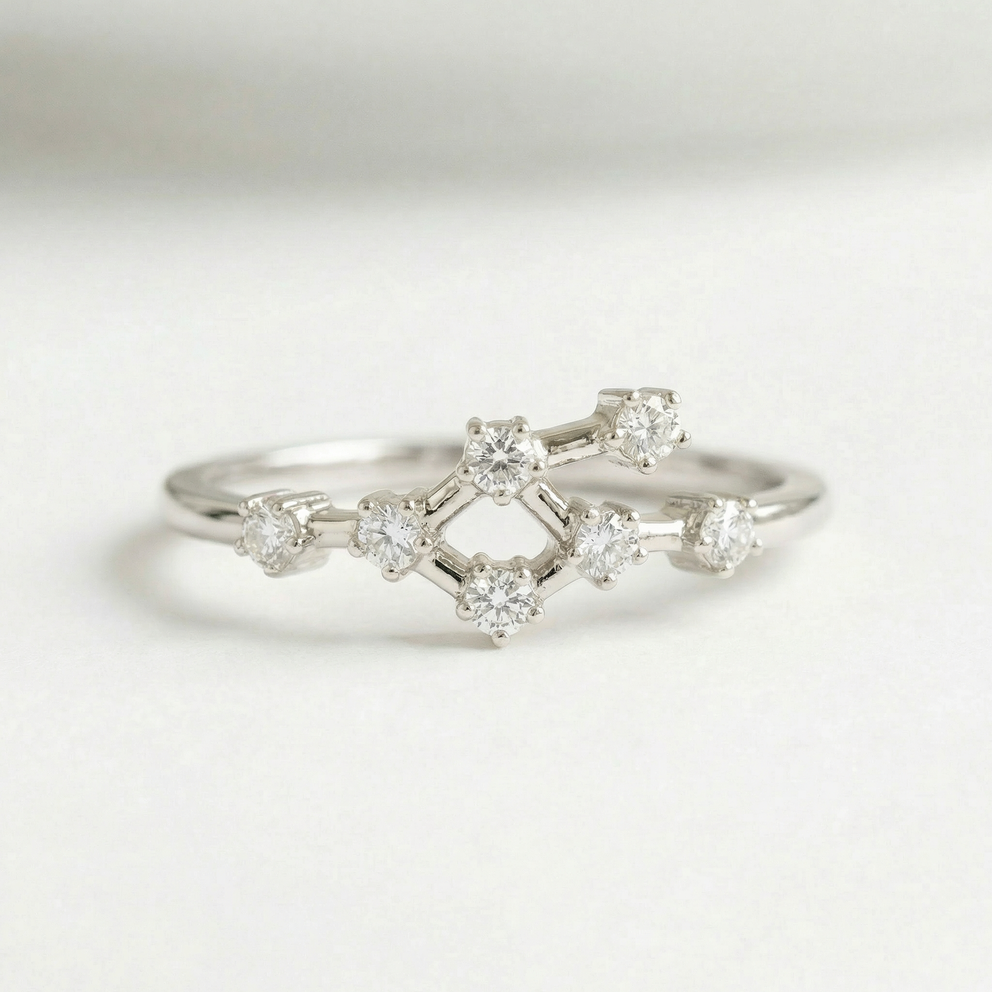 The Constellation Ring | Cancer | Natural Diamond
