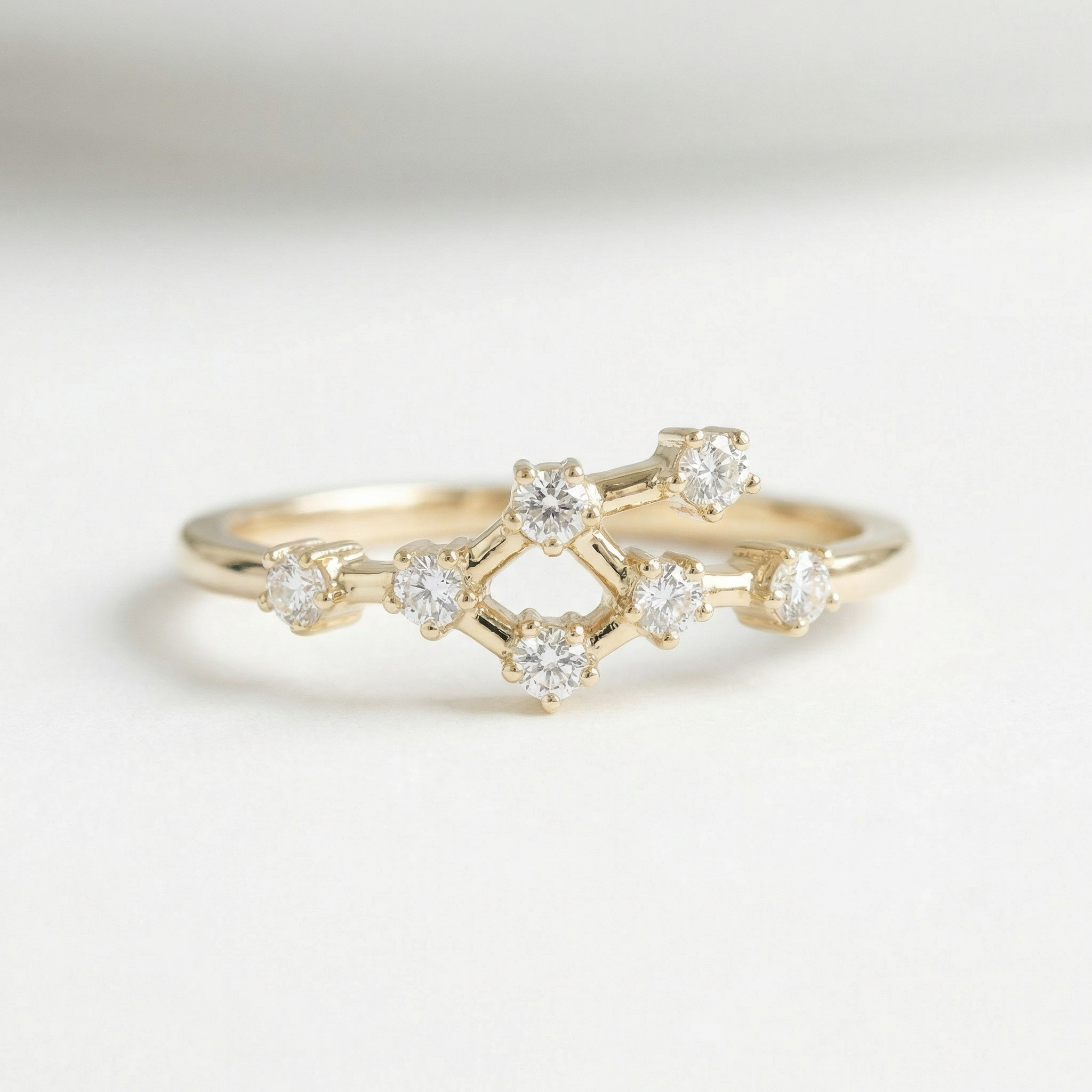Colon Cancer Rings The Constellation Ring | Cancer | Natural Diamond – Sundance Jewelers