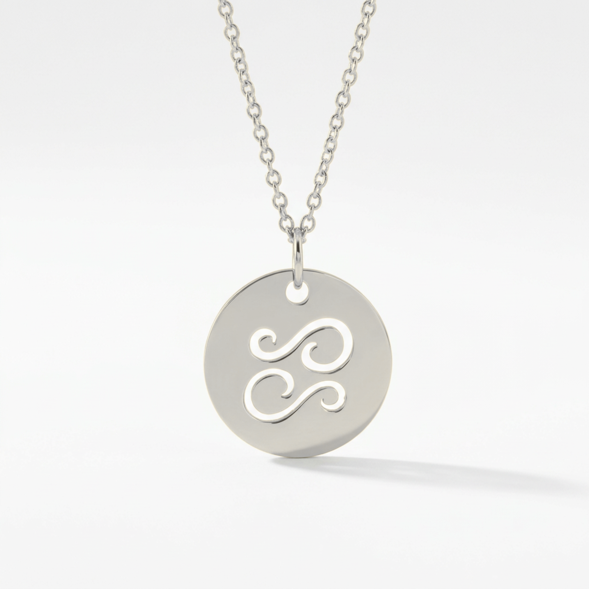 The Zodiac Necklace | Cancer | Sterling Silver