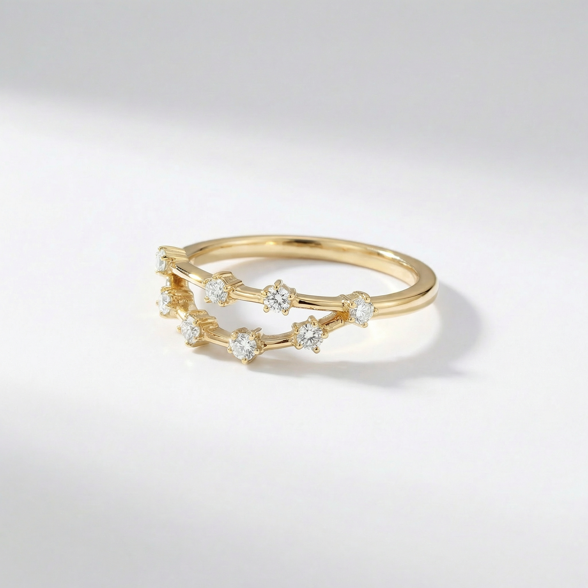 The Constellation Ring | Capricorn | Natural Diamond