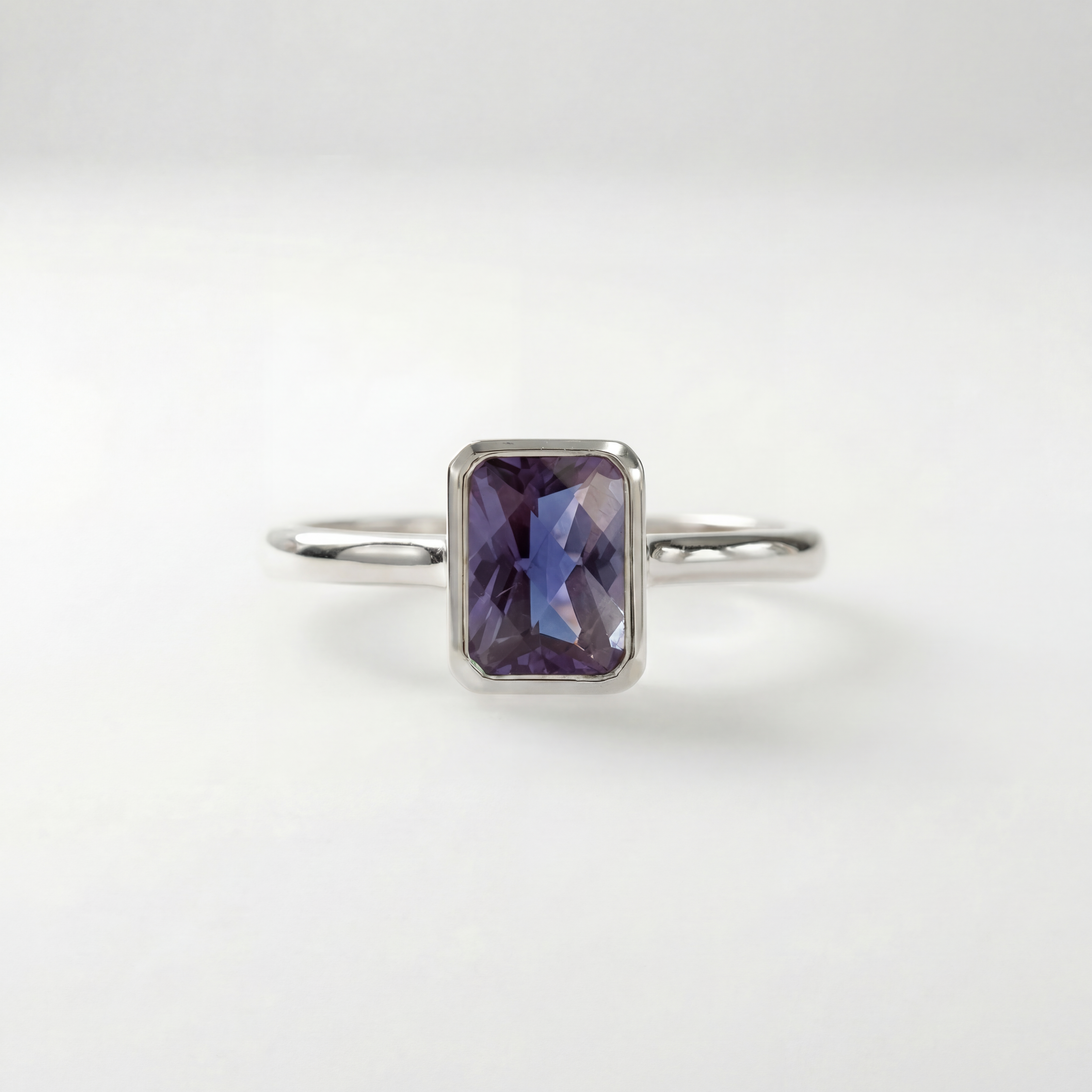 The Classic Bezel Ring | Lab-Grown Alexandrite