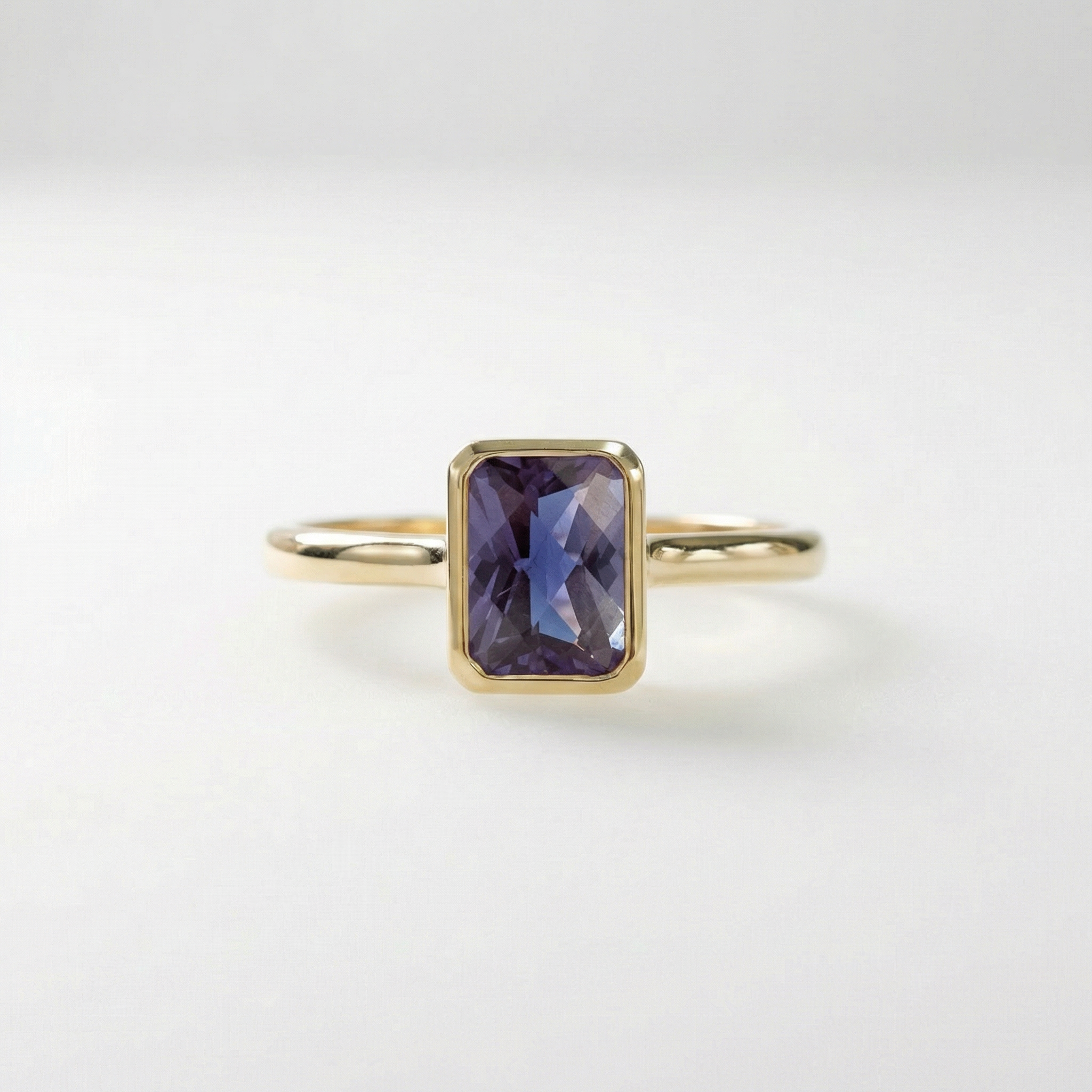 The Classic Bezel Ring | Lab-Grown Alexandrite