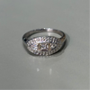 Art Deco Diamond Three Stone Ring .10 ct