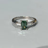 Green Sapphire Ring