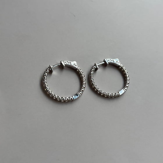 Diamond Hoops