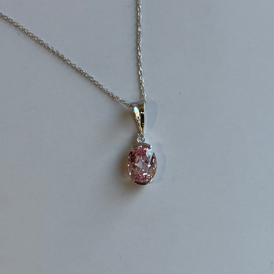 Pink Sapphire Pendant