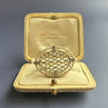 14k Edwardian Diamond and Pearl Pin