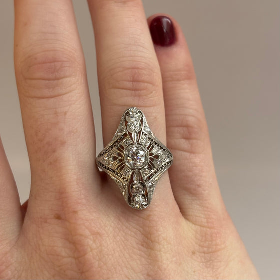 Art Deco Diamond Ring