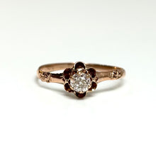  .32 ct Old Mine Cut Buttercup Solitaire