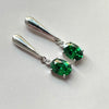 Green Topaz Earrings