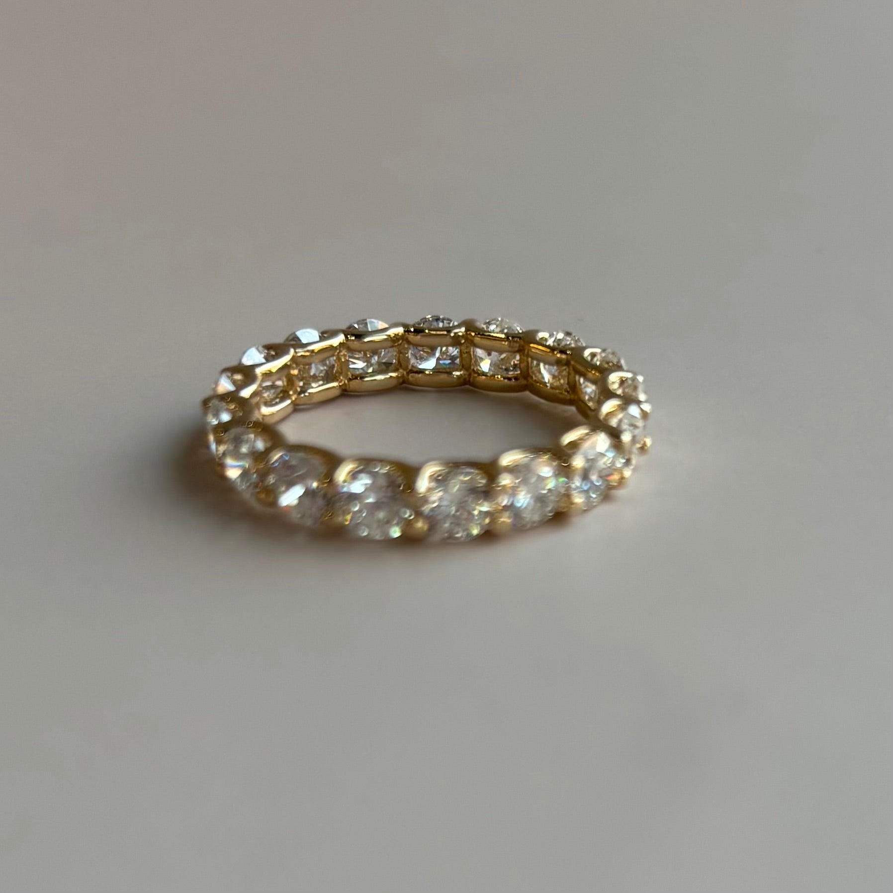 3.06 CTW Lab-Grown Diamond Eternity Band | 14K Yellow Gold