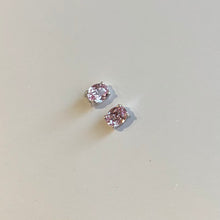  Pink Sapphire Studs