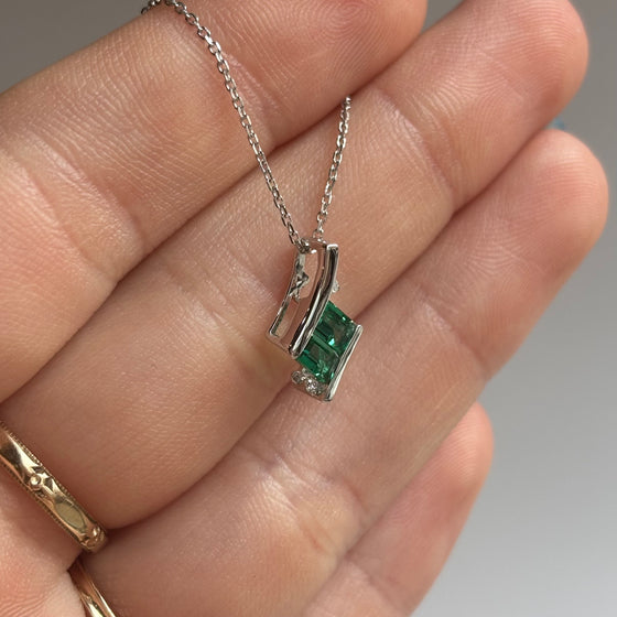 Princess Cut Emerald