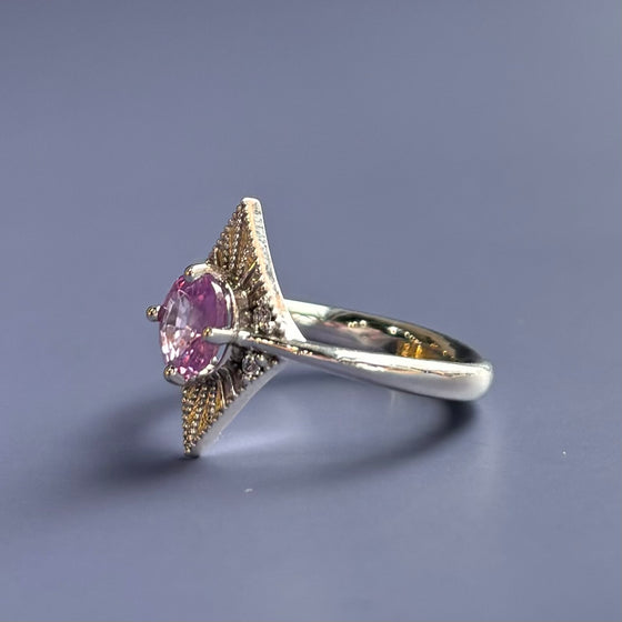 Pink Sapphire Ring