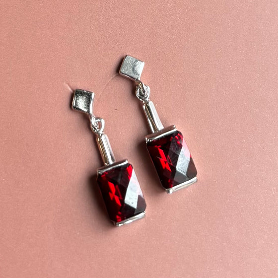 Garnet Earrings