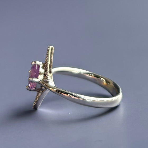 Pink Sapphire Ring