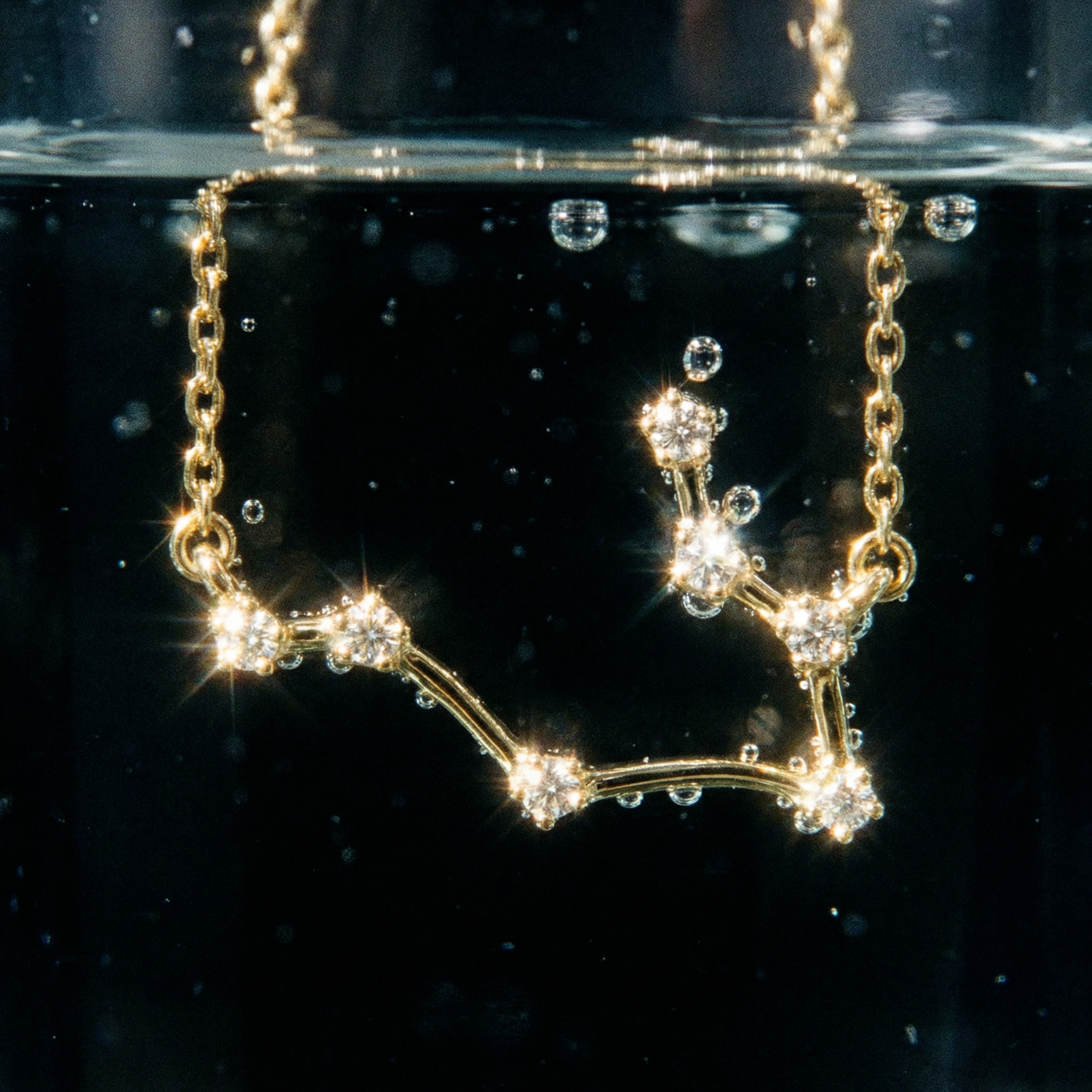 The Constellation Necklace | Gemini | Natural Diamond