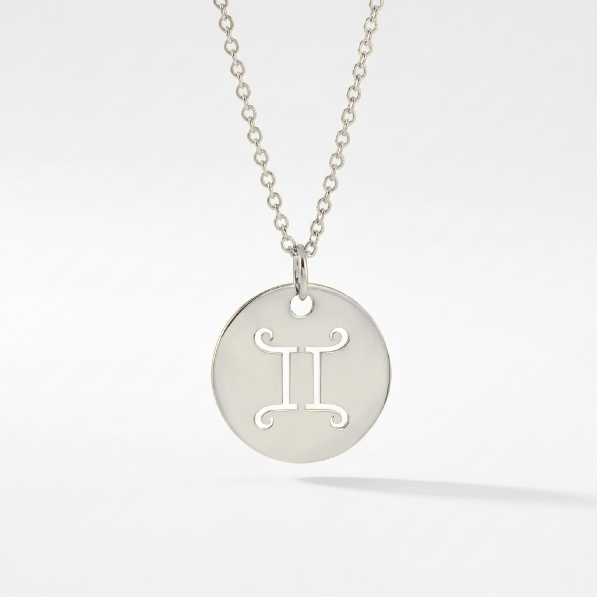 The Zodiac Necklace | Gemini | Sterling Silver