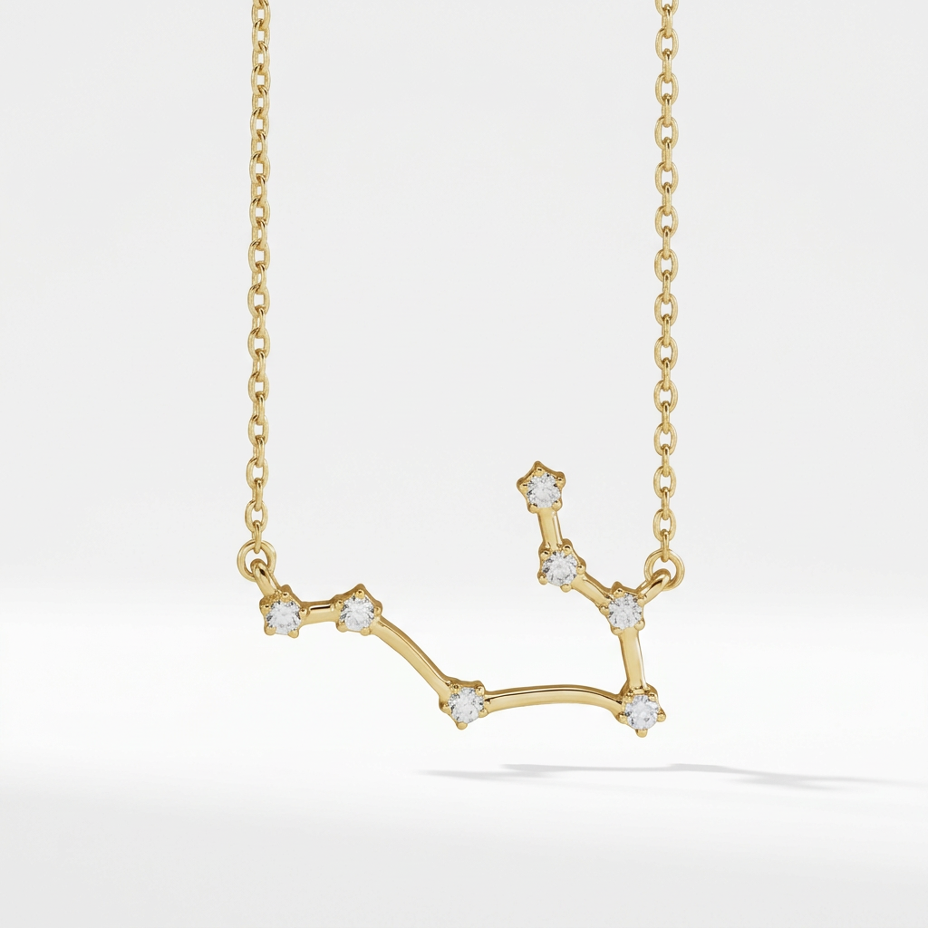 The Constellation Necklace | Gemini | Natural Diamond