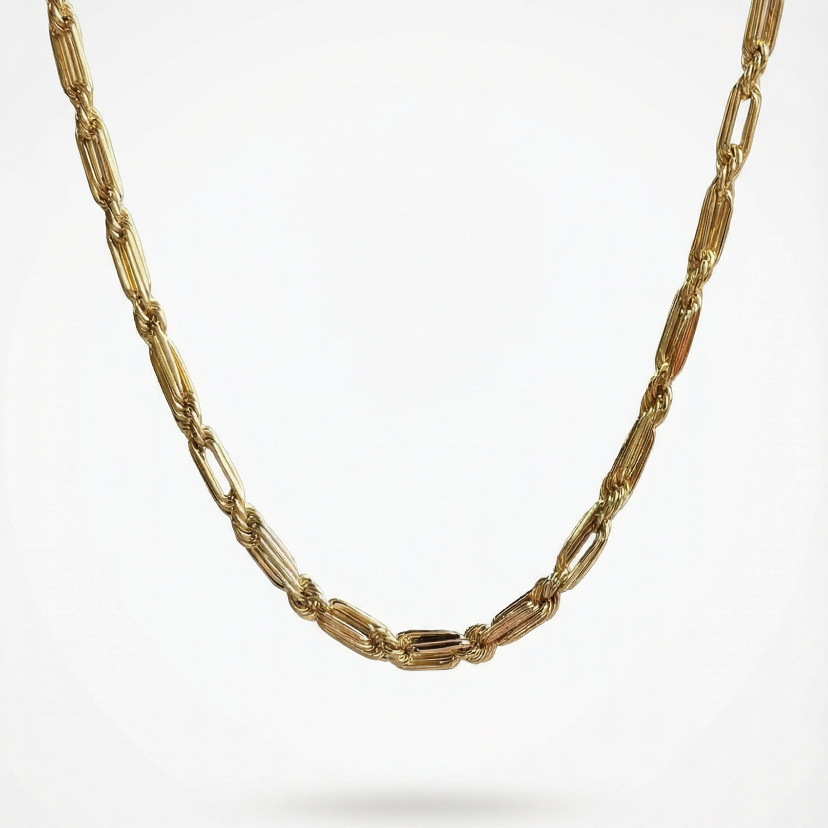 Rope Chain Necklace | 18" | 14K Yellow Gold