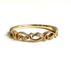 Diamond Stackable Ring .03 ct, 14K Yellow