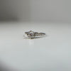 Curved Vine Diamond Solitaire