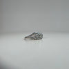 Art Deco Three Stone Diamond Engagement Ring 1.10 ct - Circa 1920