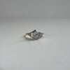 Art Deco Hexagonal Diamond Ring .38 ct