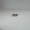 Art Deco Triangular Two-Tone Diamond Ring .35 ct