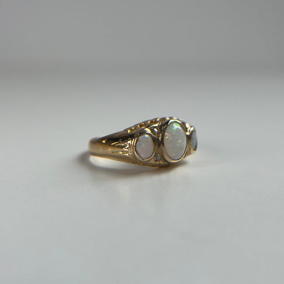 Opal and Diamond Ring - Circa 1910